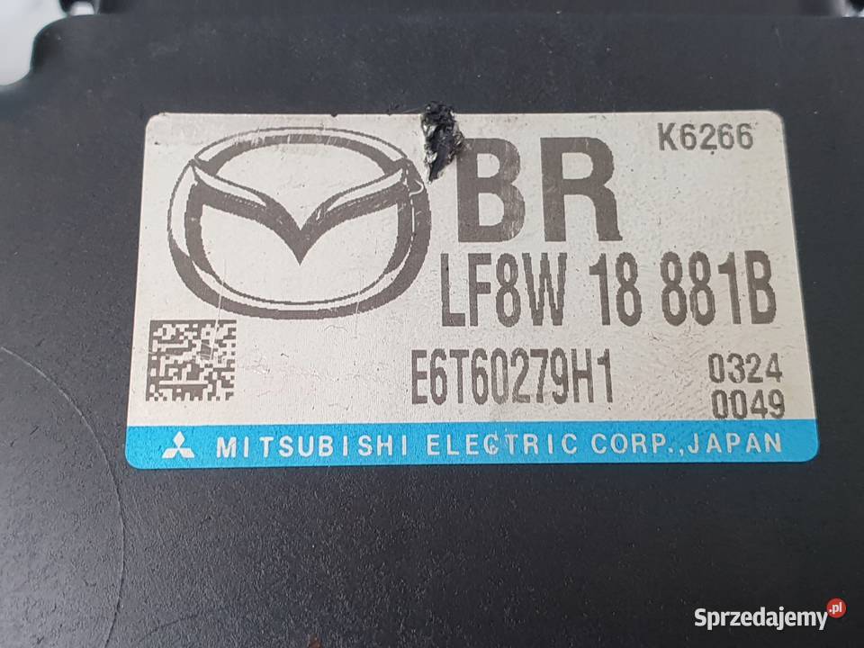 STEROWNIK SILNIKA Mazda 3 20 i LF8W18881B osobowe Chełm