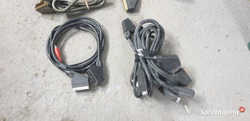Kabel Przewód EURO SCART okazja Mragowo Mrągowo