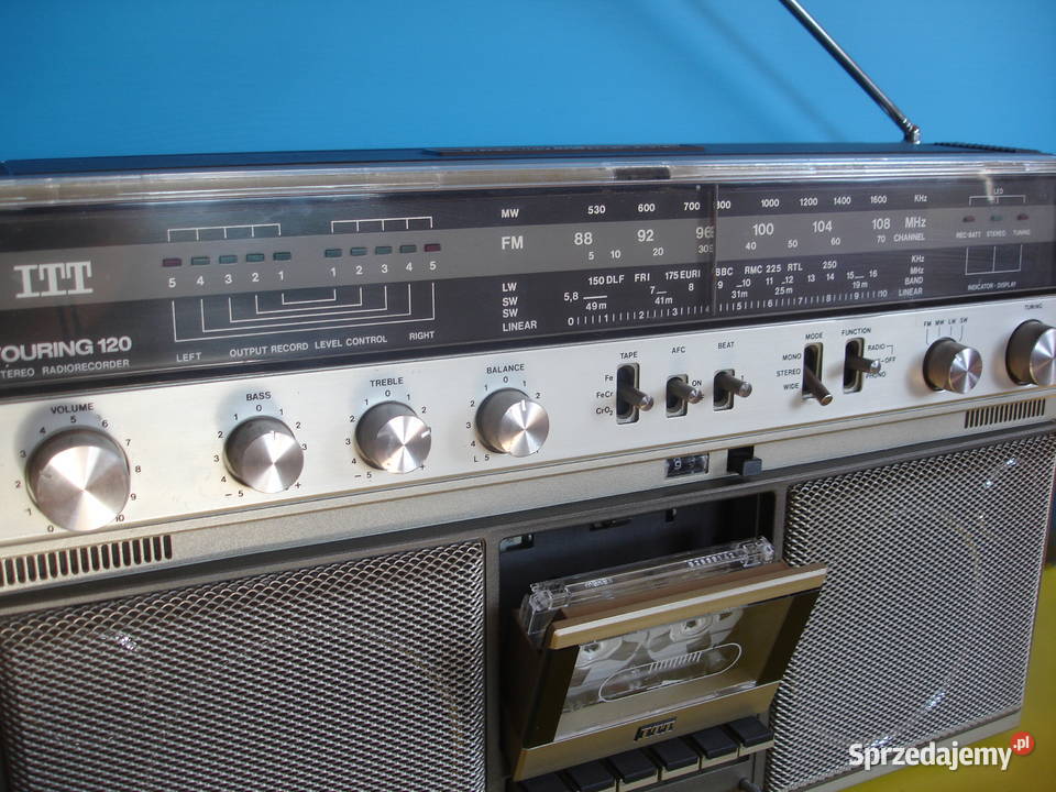 Radiomagnetofon ITT TOURING 120 Radioodtwarzacze Zielona Góra
