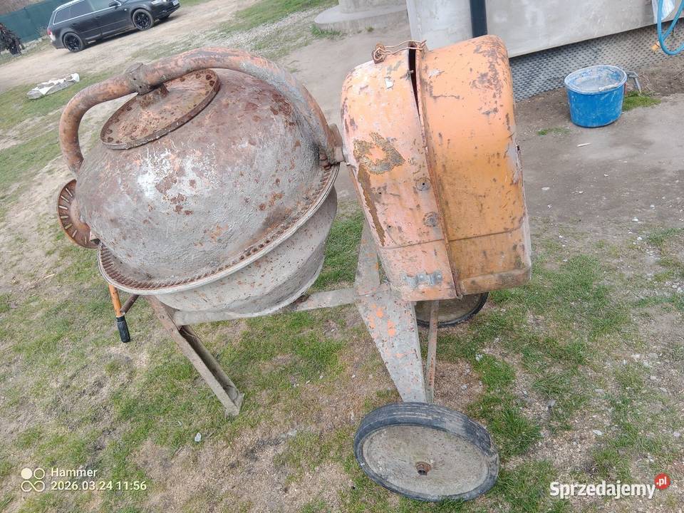 Betoniarka duża 170l Ciosaniec