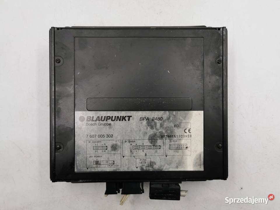 Wzmacniacz Audio Autobusowy BLAUPUNKT BPA2480 mazowieckie Wyszków