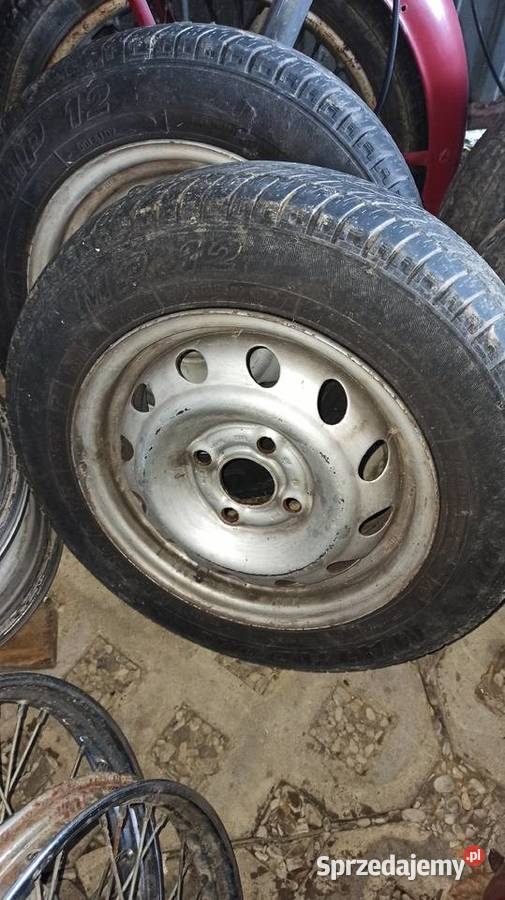 Felgi opony R13 14580 corsa polo skoda combo osobowe Brzozów sprzedam