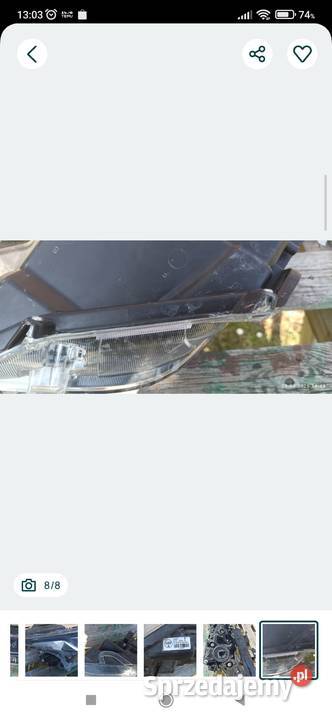 Reflektor Toyota Corolla 2019 lewy i prawy przód osobowe Szczawno-Zdrój
