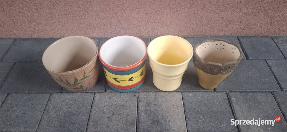 Doniczki ceramiczne Goleniów sprzedam