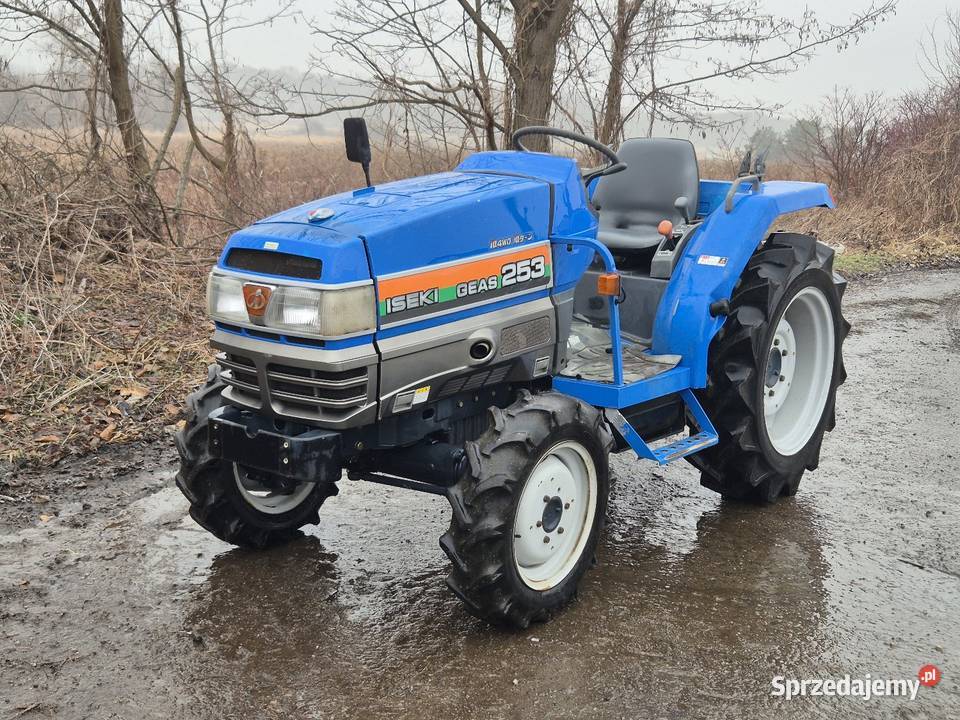 Traktorek traktor ISEKI TG253F 25 44 Wspomaganie Małuszyn