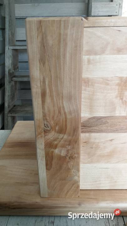 Skrzynka na winyle z pokrywą drewno brzozowe Radków sprzedam