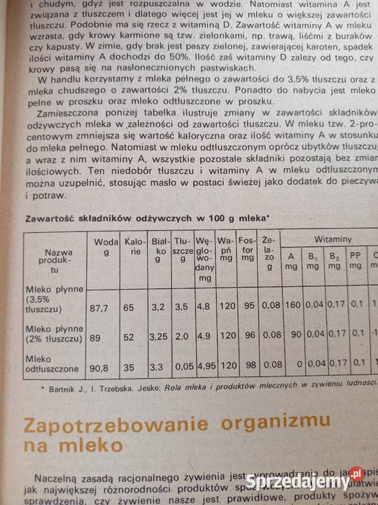 Mleko i sery w naszej kuchni Celczyńska książki Warszawa sprzedam
