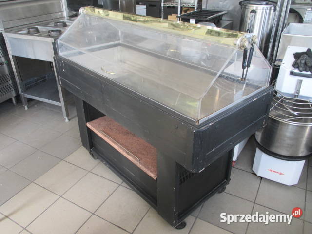 PROFESJONALNY Bar Sałatkowy Na Kołach Drewniany Gastronomia