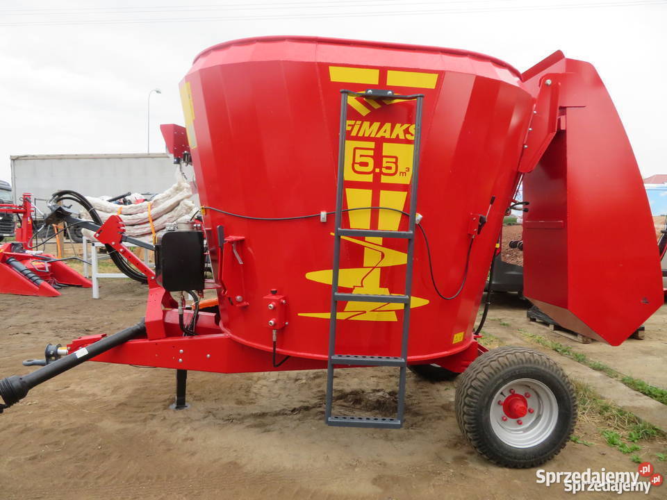 Wóz paszowy pionowy FIMAKS 55m3 Białystok sprzedam