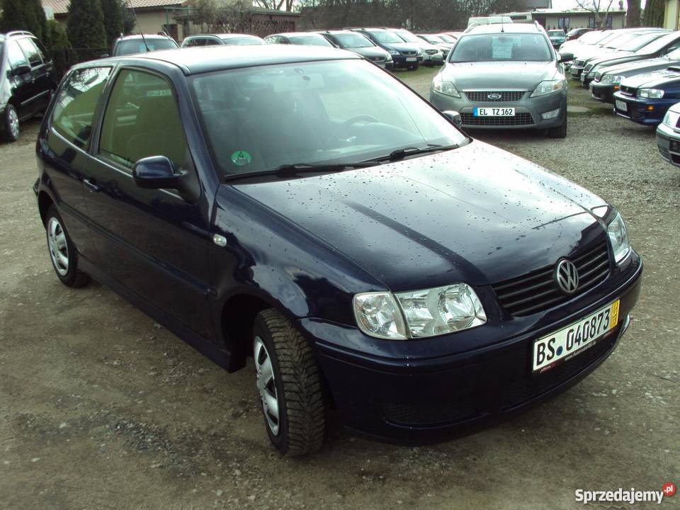 Volkswagen Polo granatowy