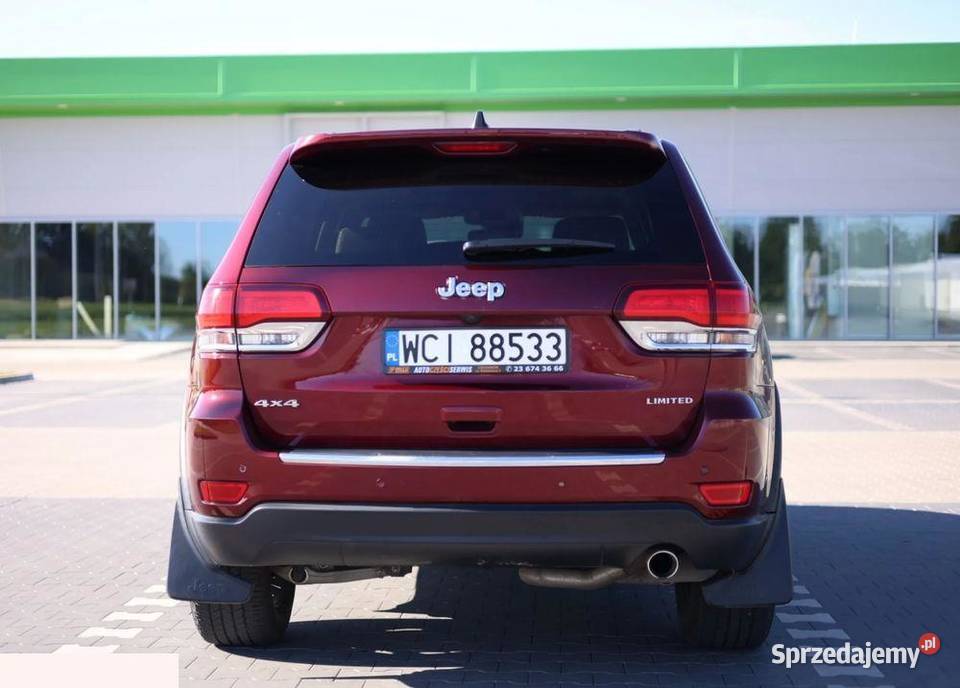 Jeep Grand Cherokee Limited 36 benzyna 286 2020r Rok produkcji 2020 Ciechanów