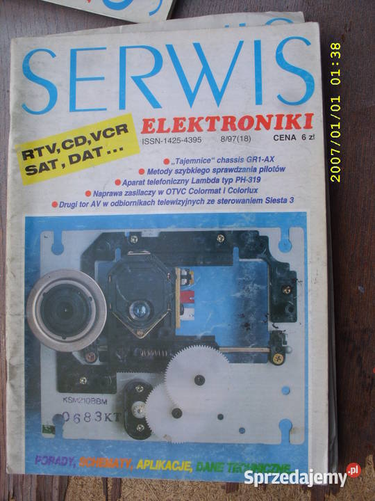 ROCZNIK MIESIECZNIKA SERWIS ELEKTRONIKI1998 Pozostałe