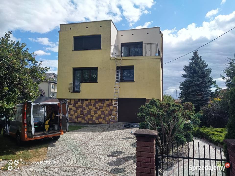 Mycie i malowanie elewacji budynków dachów Trzcianka usługi budowlane