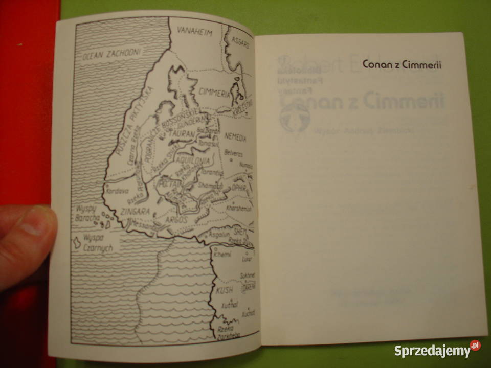 Conan z Cimmerii Robert E Howard 1988 Proza i poezja łódzkie Łódź