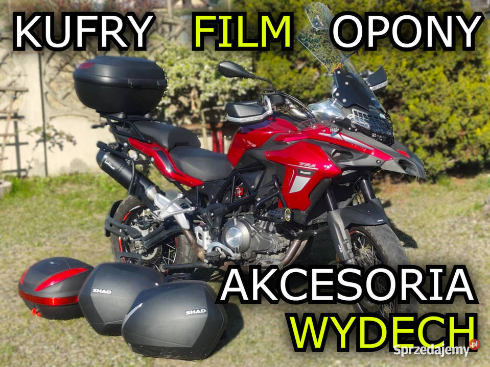 Benelli TRK 502 X Kufry NOWE Opony Wydech Szyba Żyrardów sprzedam