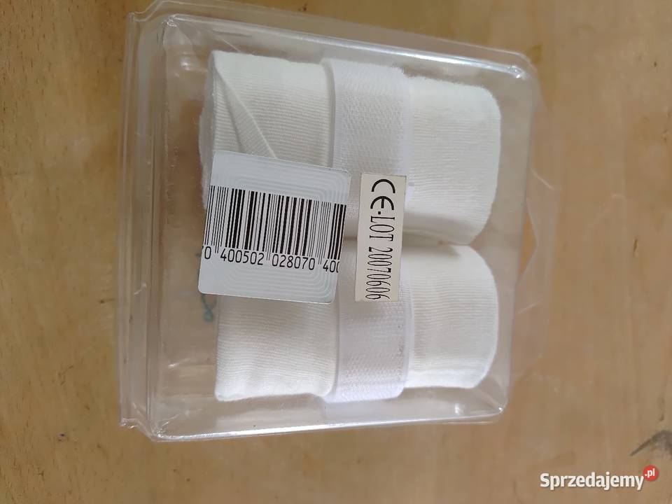 Bandaż elastyczny biały 2 w komplecie Pozostałe Kazanów