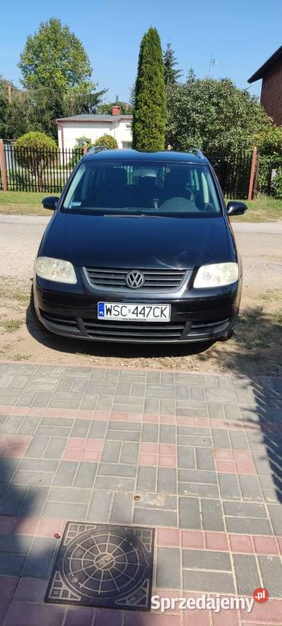 Sprzedam Volkswagena tourana 20 7 osobowy mazowieckie Sochaczew sprzedam