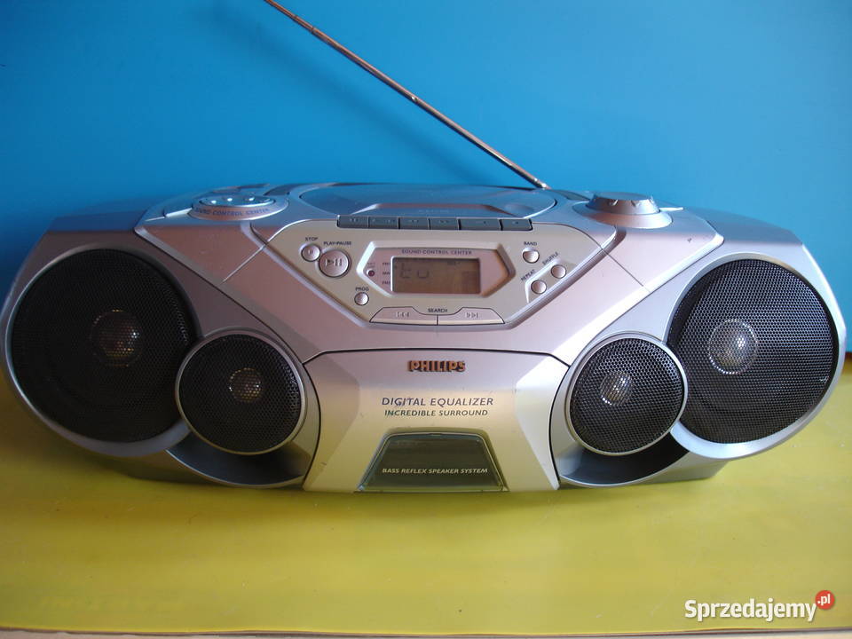 Radiomagnetofon z CD PHILIPS AZ-1550