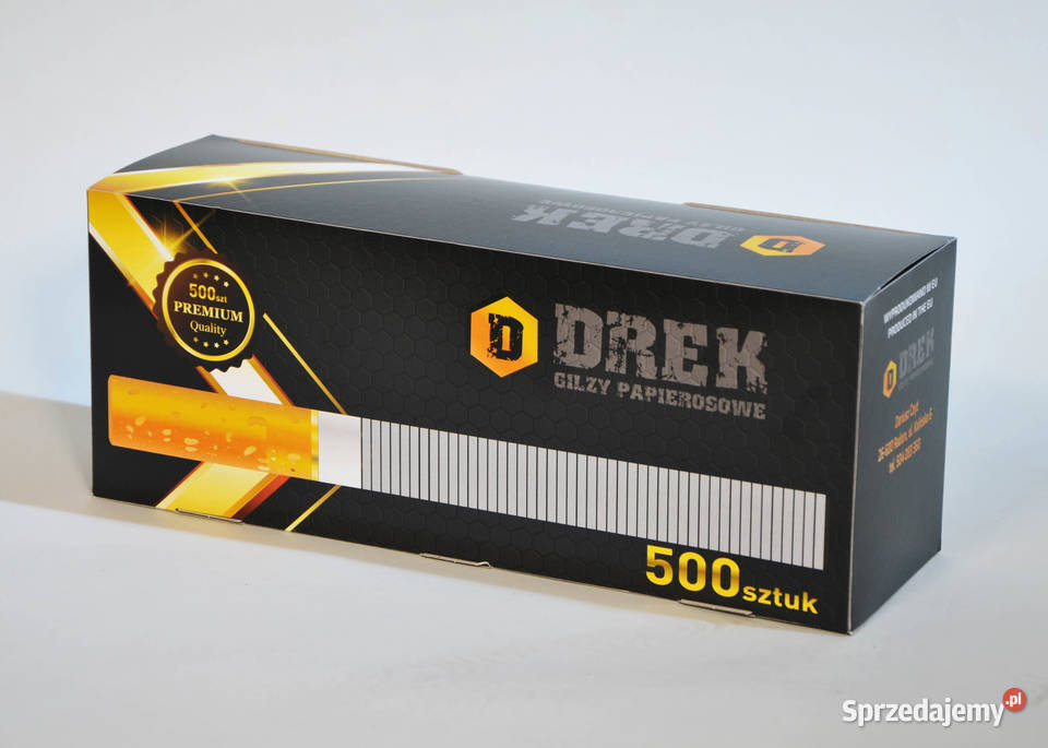 Gilzy papierosowe DREK 500 Wysoka jakość450