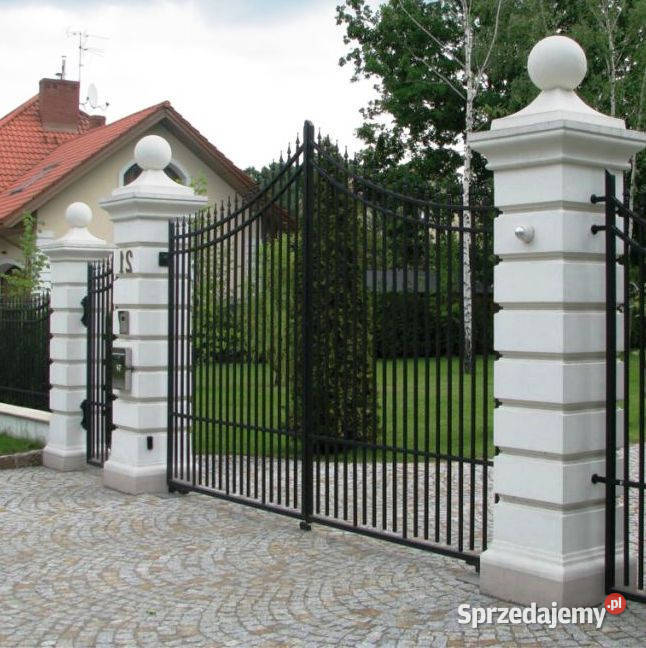 SŁUPY DWORKOWE OGRODZENIA BETONOWE STYLOWE SŁUP kujawsko-pomorskie Bydgoszcz