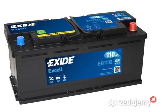 Akumulator Exide Excell 110Ah 850A EN PRAWY PLUS Wałbrzych