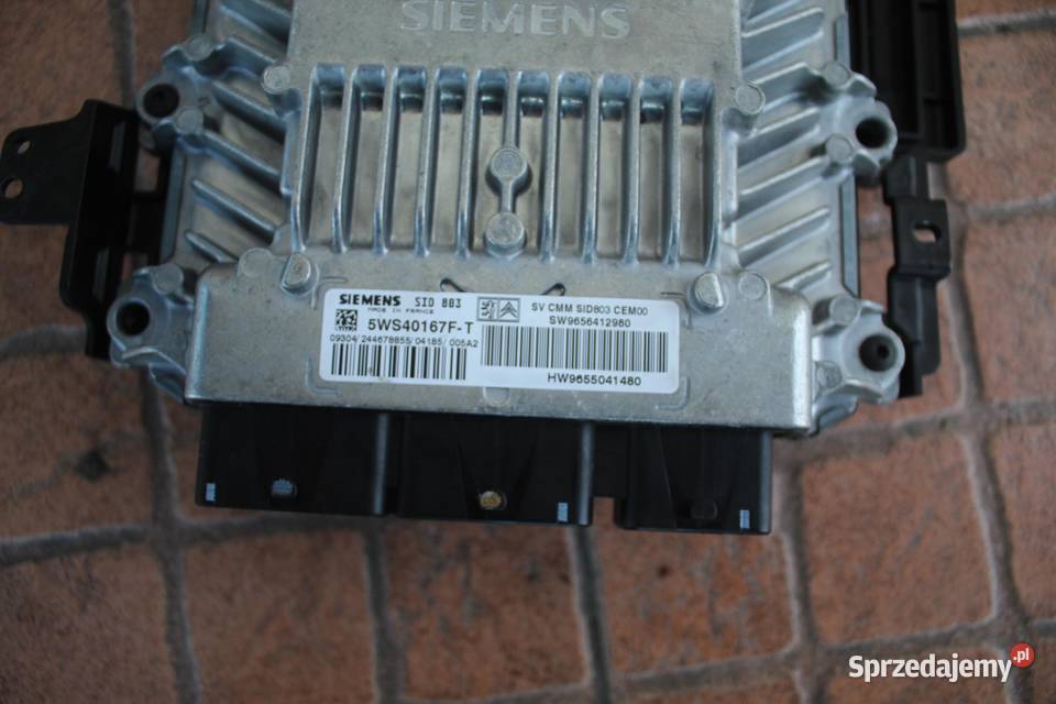 KOMPUTER STEROWNIK SILNIKA PEUGEOT 407 20 HDI