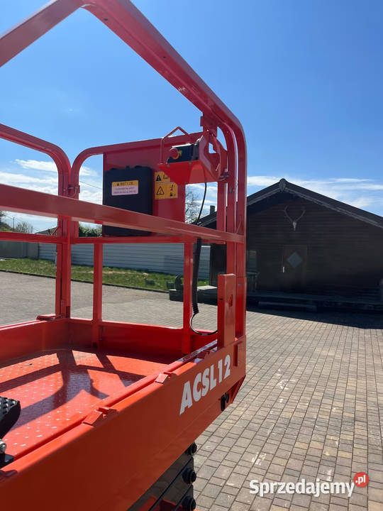 2025 Atlas ACSL12 Kompaktowy podnośnik koszowy o