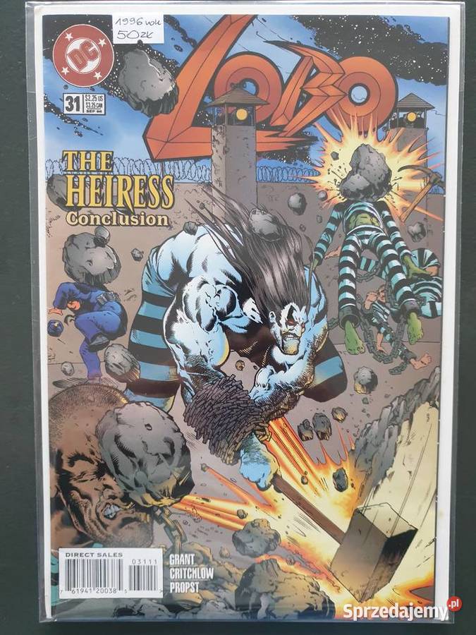 Lobo 8 orginalnych komiksów DC Gdynia
