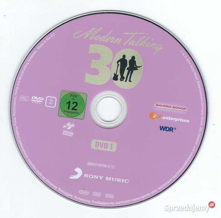 3 DVD Modern Talking 30 2014 Sony Music sprzedam
