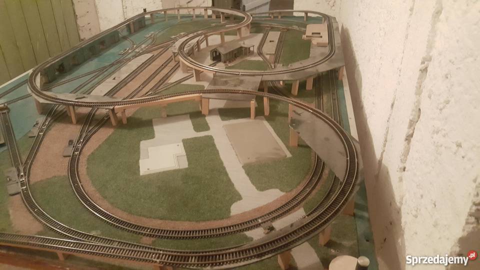 Makieta w skali TT kolejka elektryczna Modelarstwo opolskie Lewin Brzeski