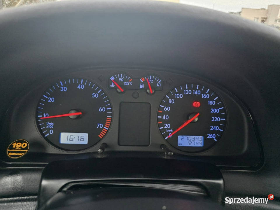 Volkswagen Passat 16 Benzyna 102 Klimatyzacja elektryczne lusterka pomorskie Słupsk
