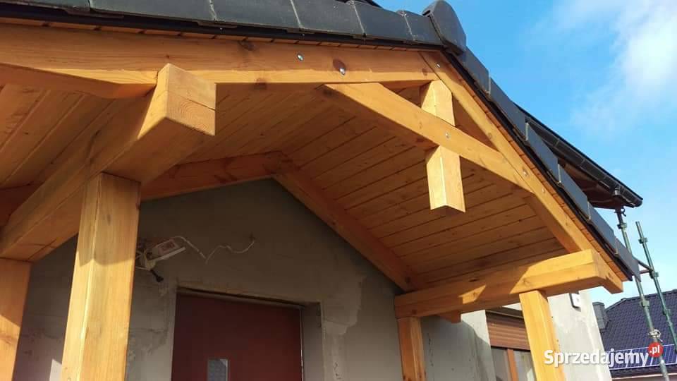Altany Zadaszenia konstrukcje drewniane wielkopolskie Oborniki sprzedam