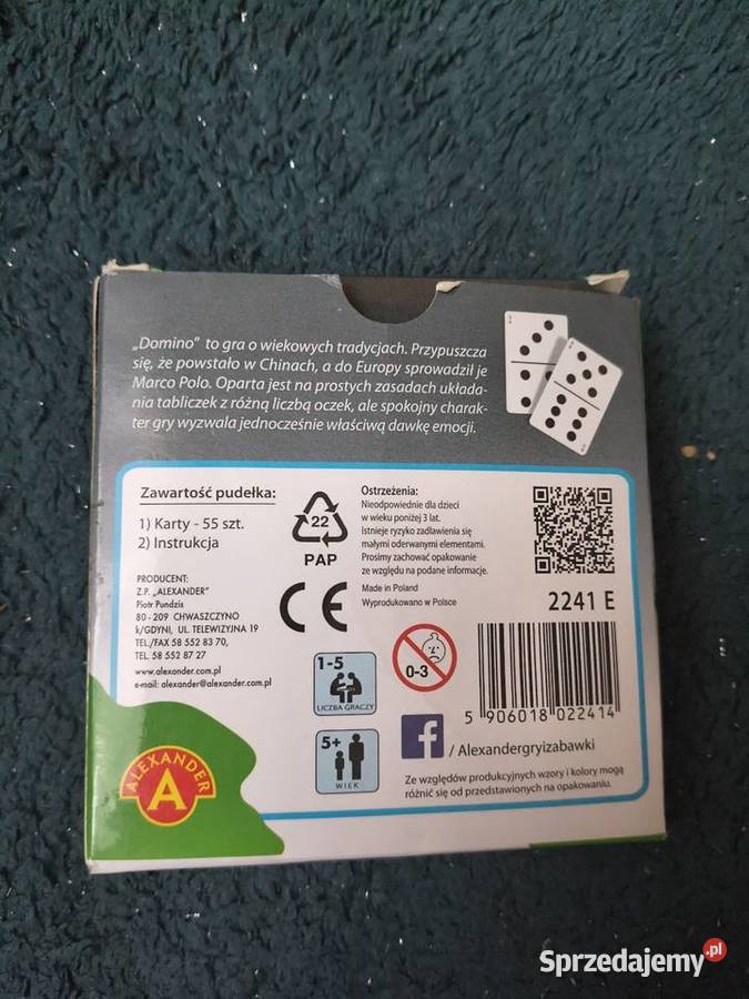 gra karciana domino