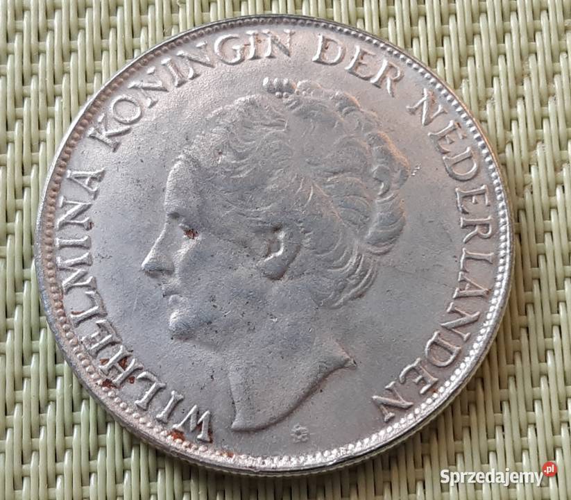 Moneta Kopia 2 GULDENA 1943 WILHELMINA 13 Pruszków