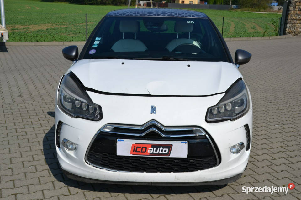 Citroen DS3 16 benzyna 165 skóra kamera klima DS3 Kęty