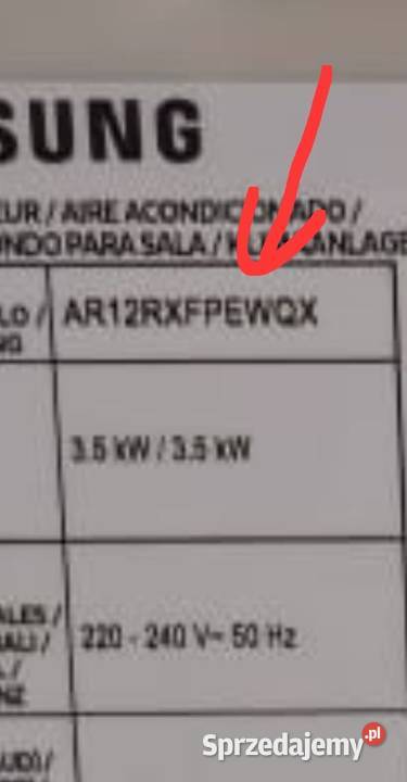 Jednostka zewnętrzna klimatyzatora Samsung Prudnik sprzedam