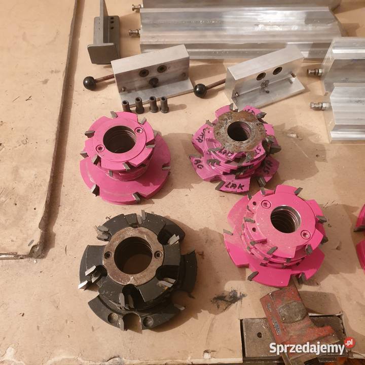 Komplet frezów do okien PCV Aluplast drewno i Elbląg sprzedam