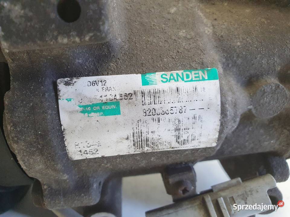 SPRĘŻARKA KLIMATYZACJI Nissan Micra K12 15 DCI Rudka