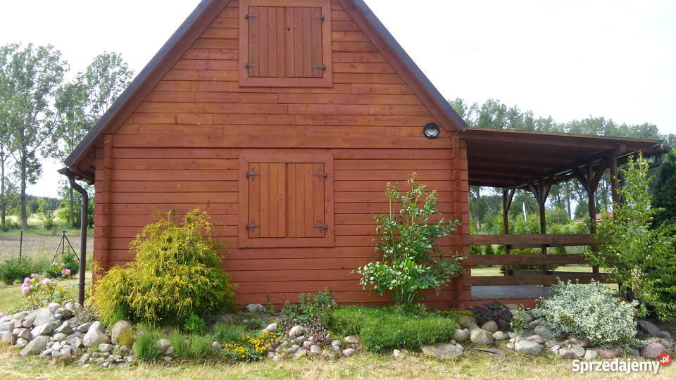 dom letniskowy drewno wielkopolskie Kobyla Góra