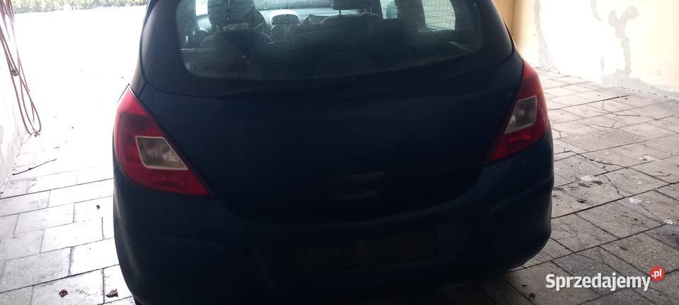 Opel Corsa uszkodzony śląskie Kłomnice