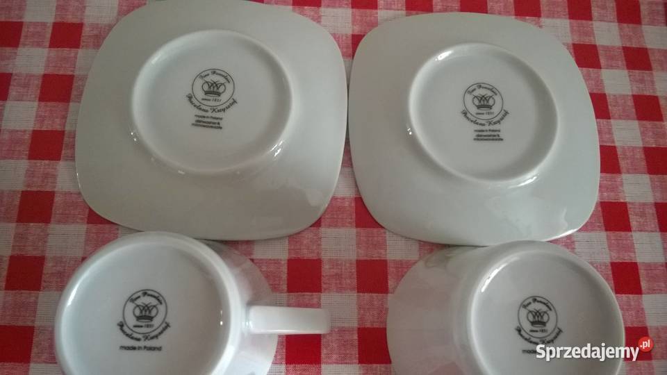 Filiżanki do kawy herbaty ze spodkami mazowieckie Warszawa sprzedam