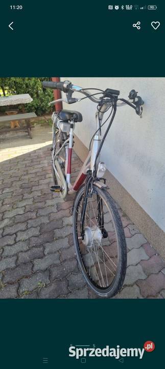 Rower Sparta z elektrycznym wspomaganiem sprzedam