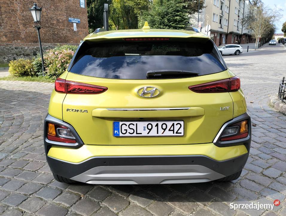 Hyundai Kona LIMITED 16 LIME GREEN skóraautomat Słupsk