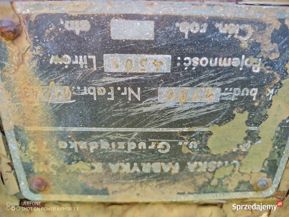 Zbiornik 4500l Łomża