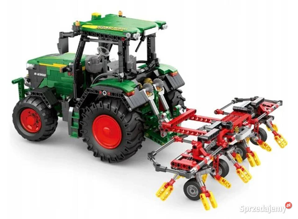 Klocki traktor zielony RC 1664 el 24GHz Pozostałe Warszawa