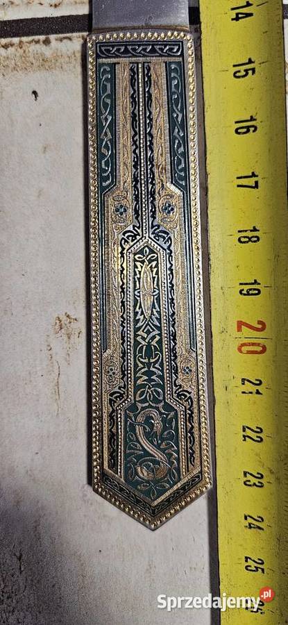 Przedwojenny sygnowany numerowany nóż do Barlinek