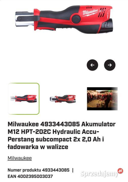 Sprzedam zaciskarkę Milwaukee aku Zielona Góra