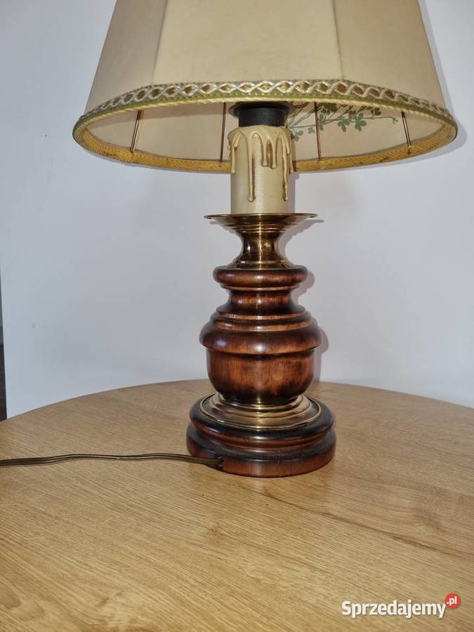 Lampa stołowa lata 7080 Wola Podłężna