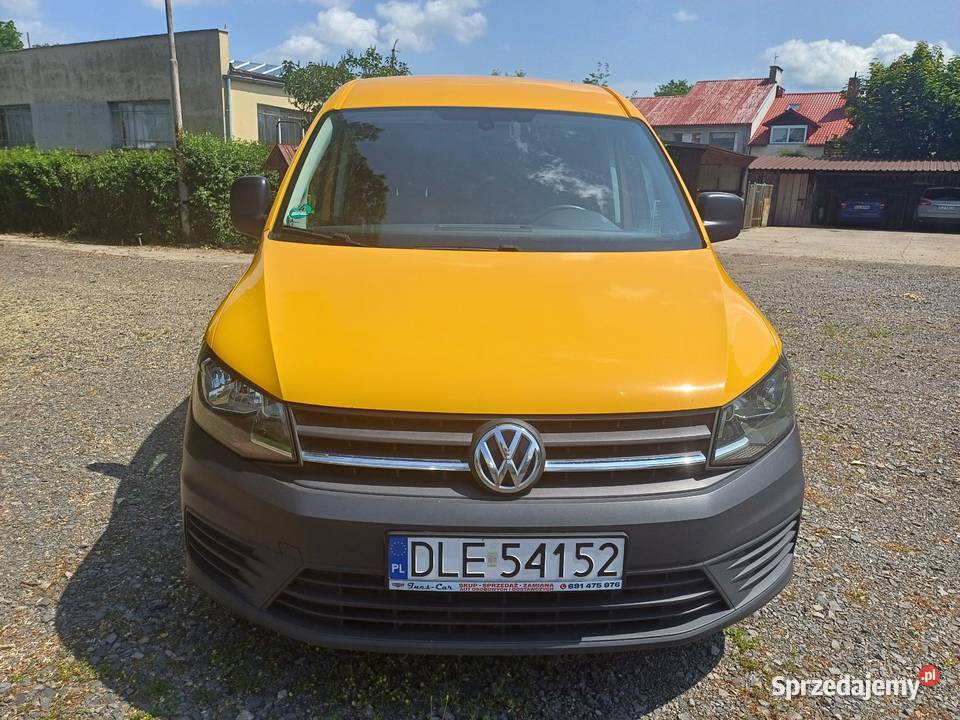 VW Caddy MAXI 20 TDICR 102 2019r klimatyzacja bluetooth Lubin