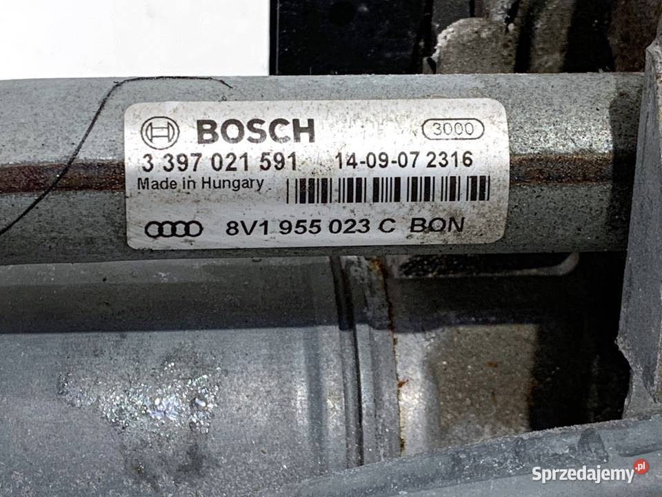 MECHANIZM WYCIERACZEK PRZÓD AUDI A3 8V